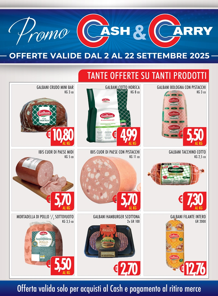 Le offerte del periodo