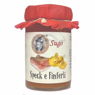 Sugo speck e finferli-1