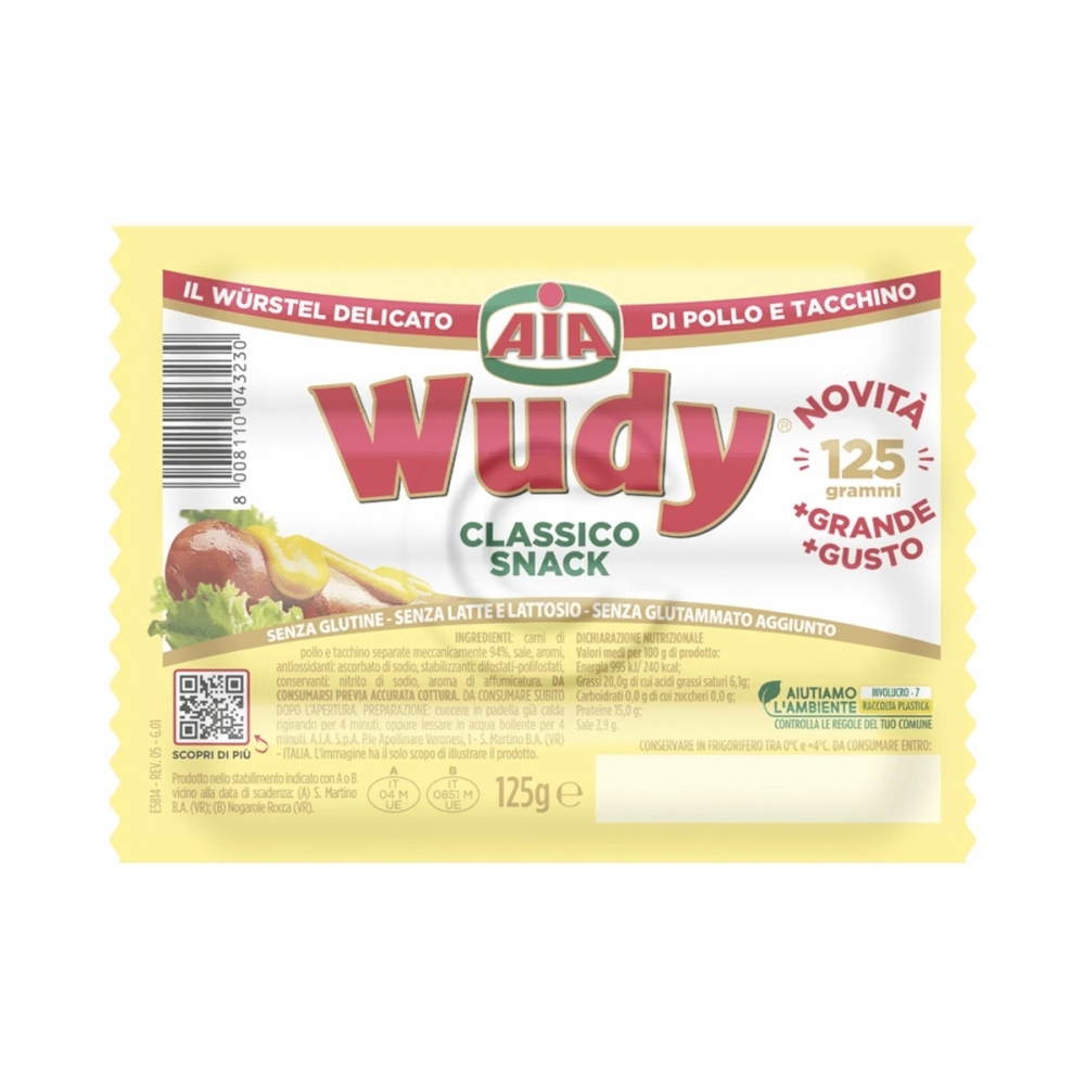 Wurstel wudy snack