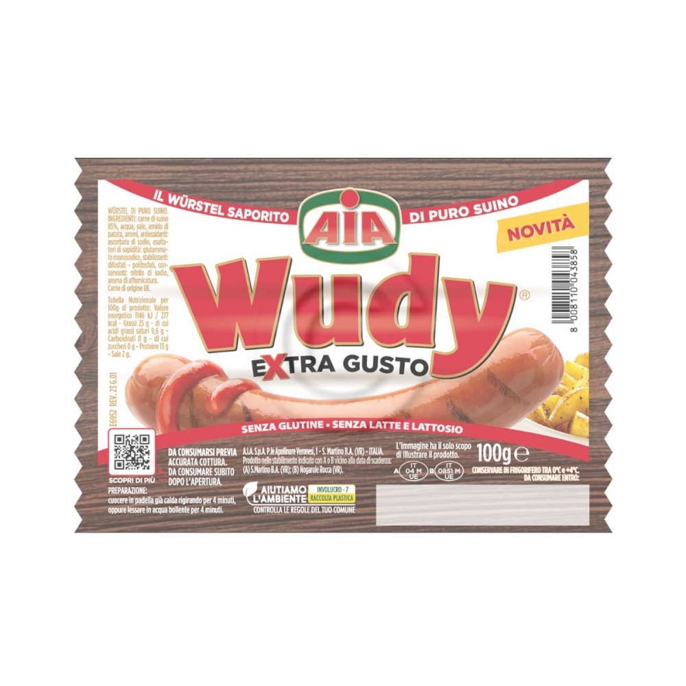 Wurstel wudy extragusto