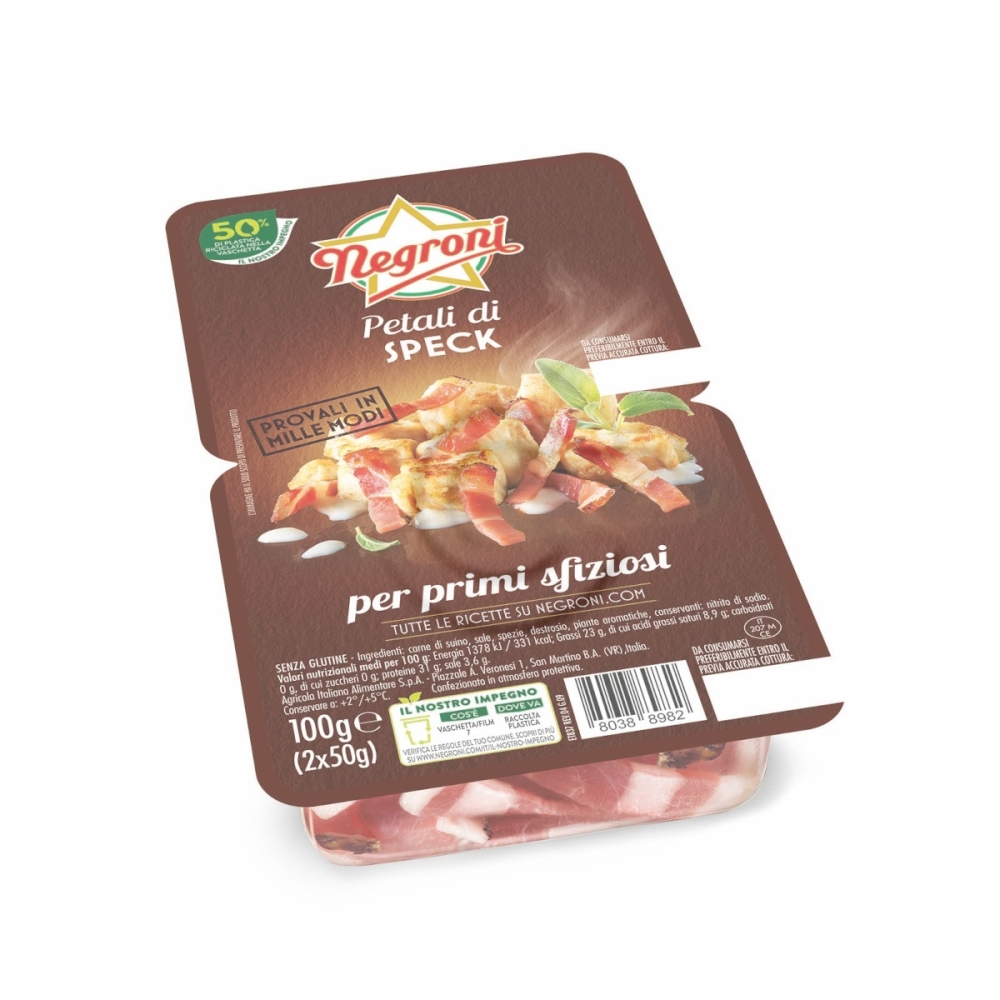 Negroni speck a petali