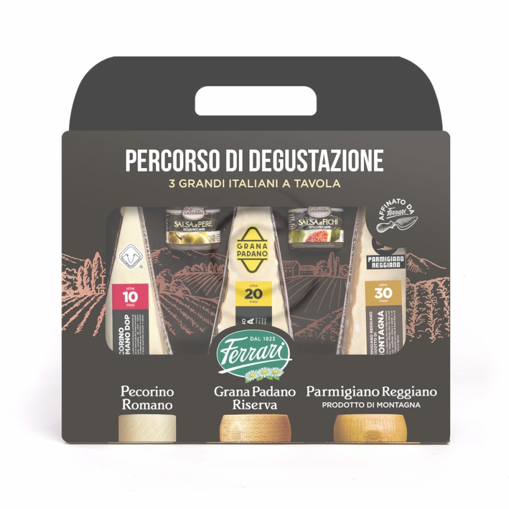 Tris formaggi ita+salse