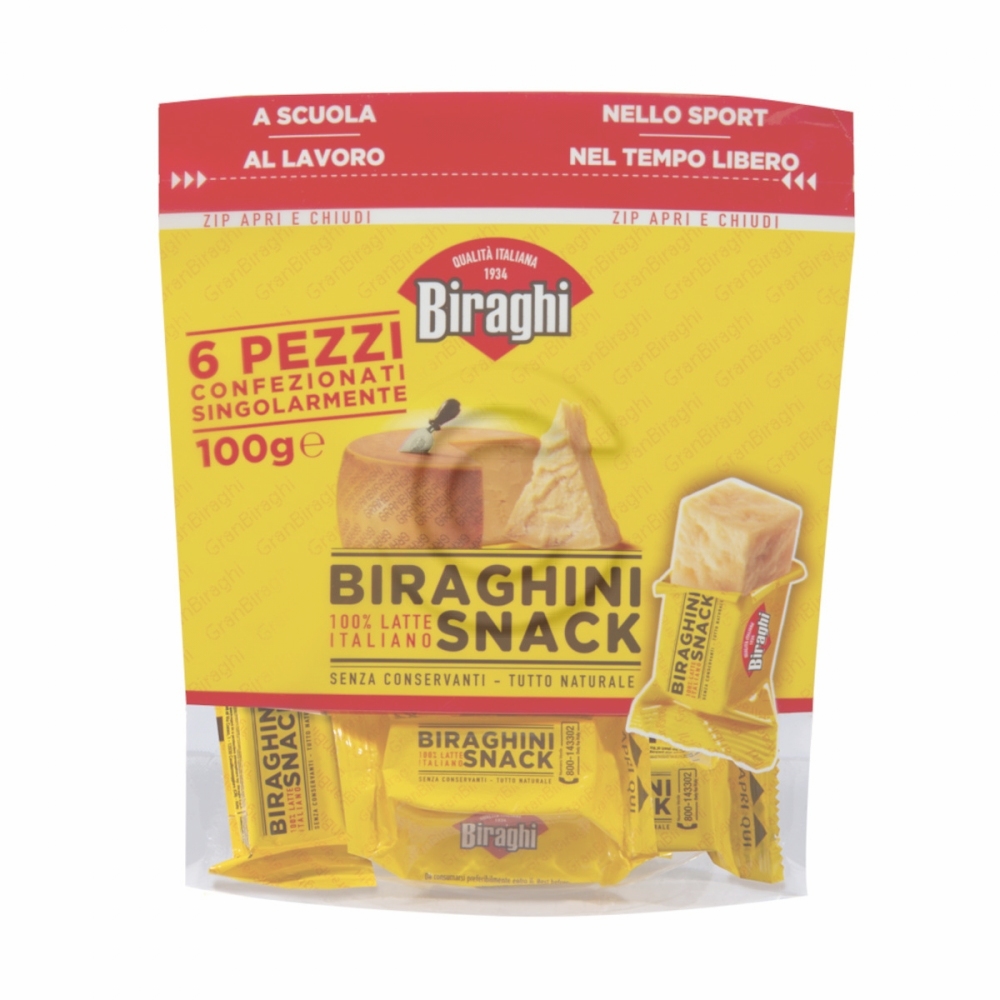 Biraghini snack x6 pz