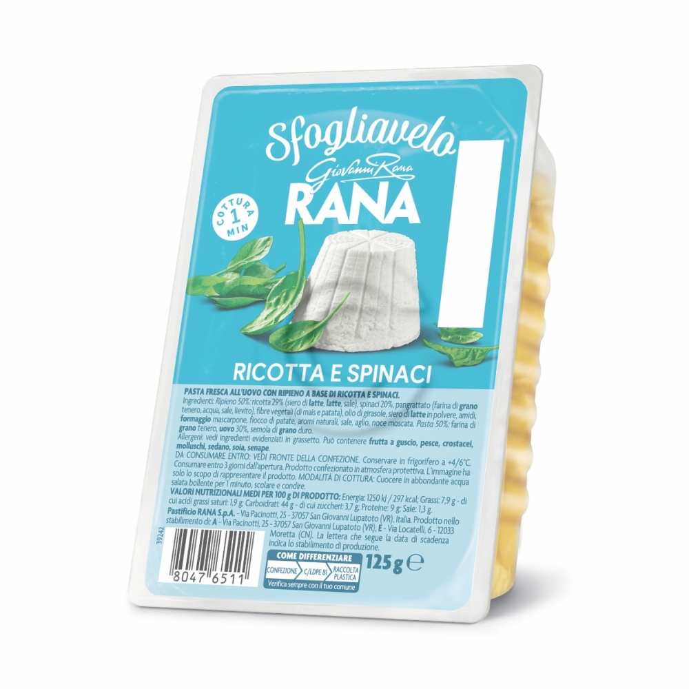 Rana sfogliavelo ric/spin