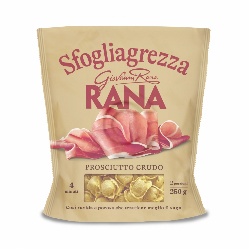 Rana sfogliagrezza crudo