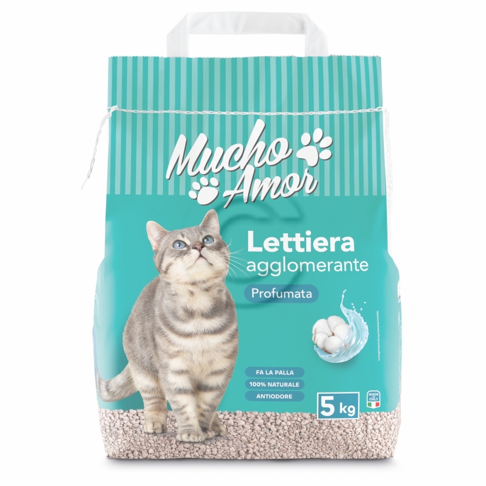 Mamor lettiera agglomera. 