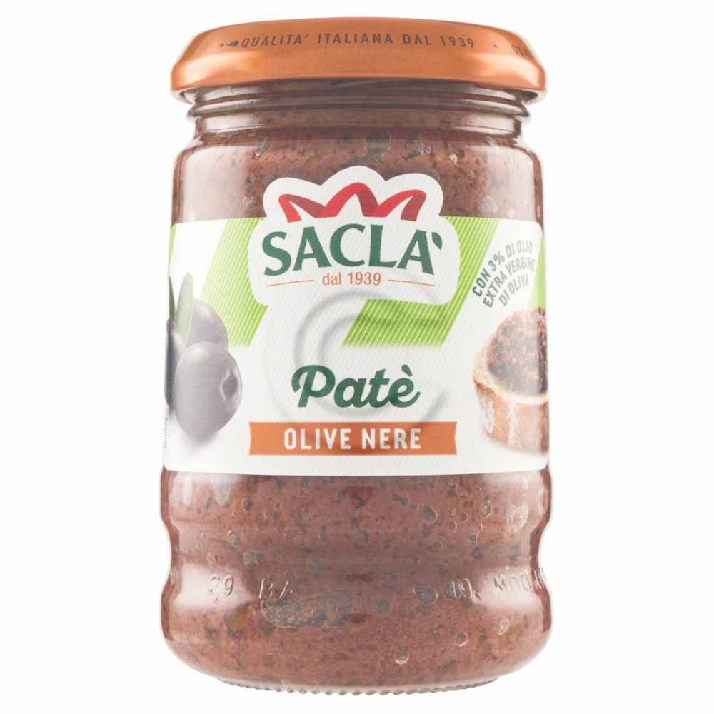 Sacla' pate' olive nere