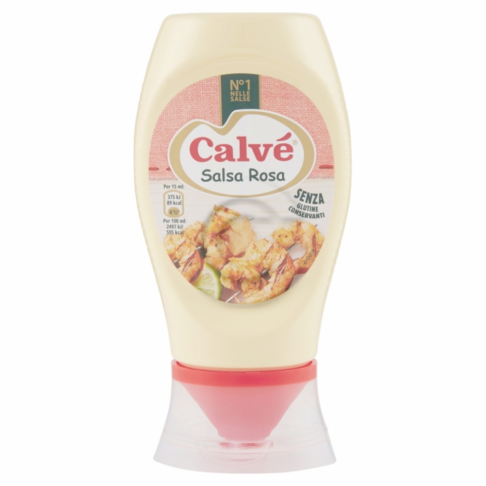 Top down salsa rosa