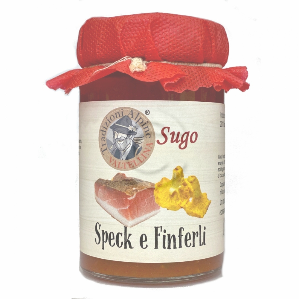 Sugo speck e finferli