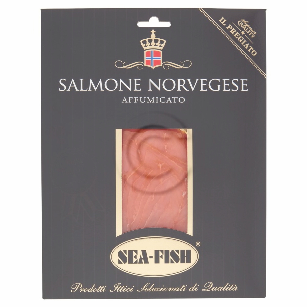 Salmone norvegese busta