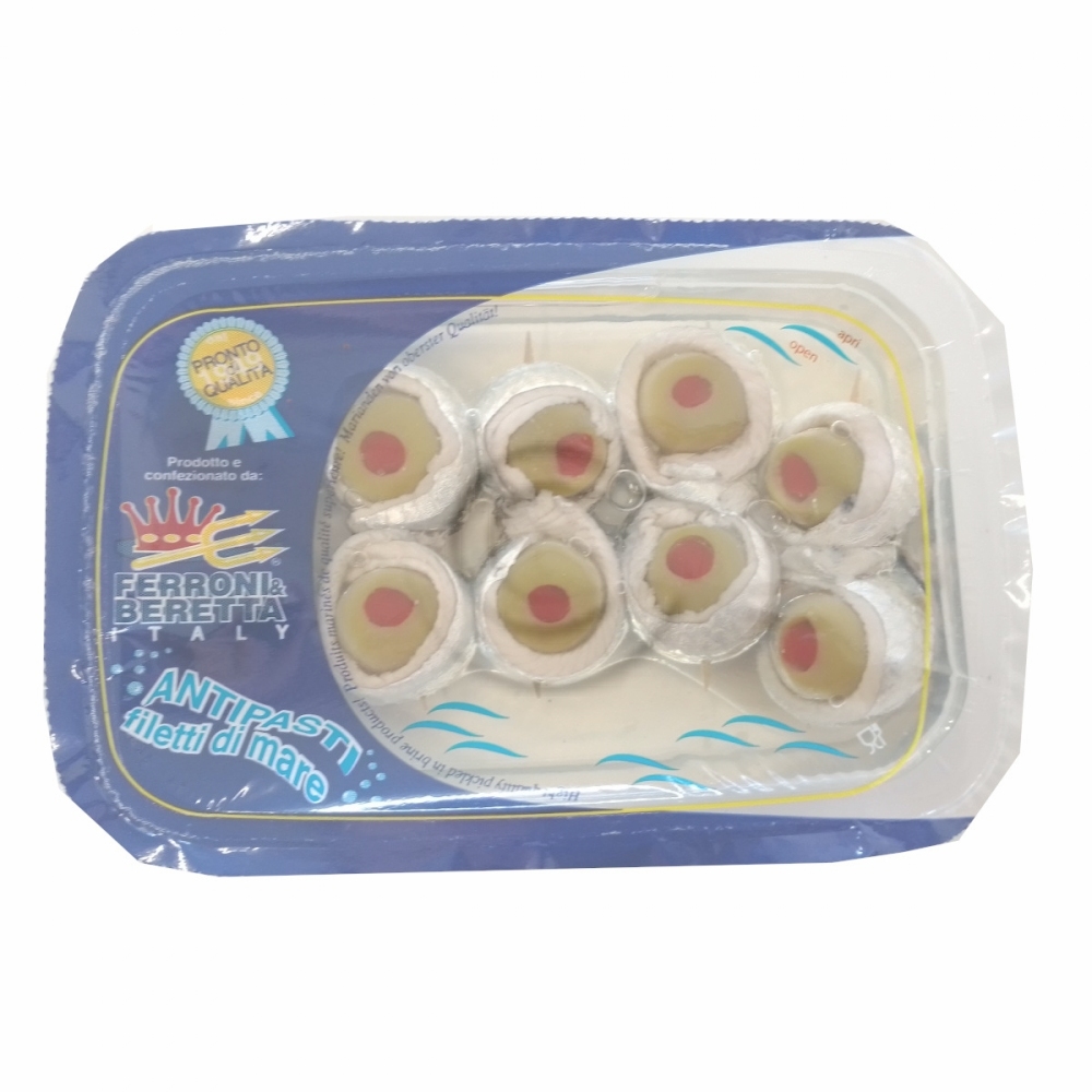 Bocconcini di pesce+oliva