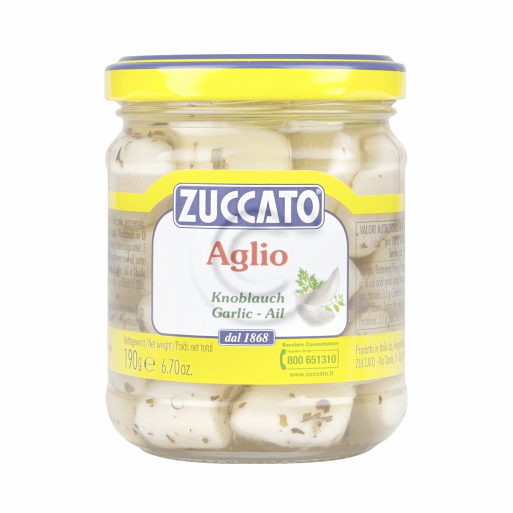 Zuccato aglio a spicchi