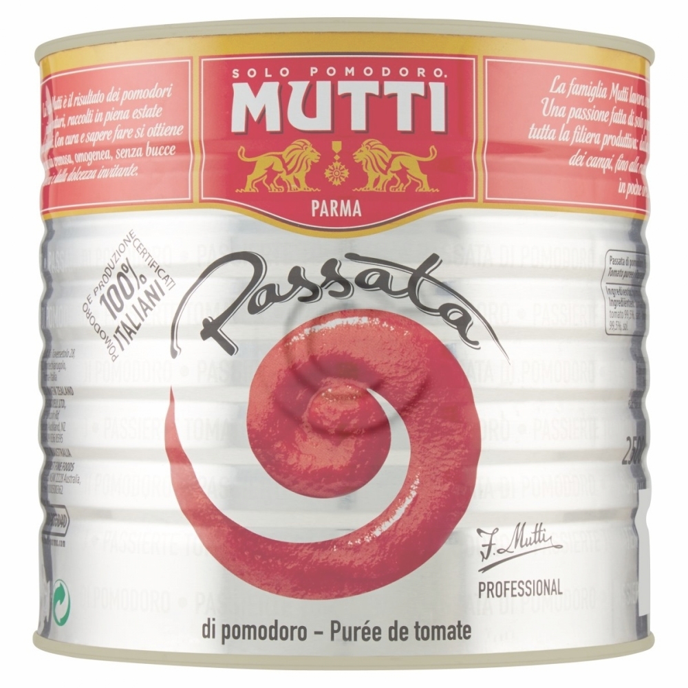 Mutti passata pom. latta