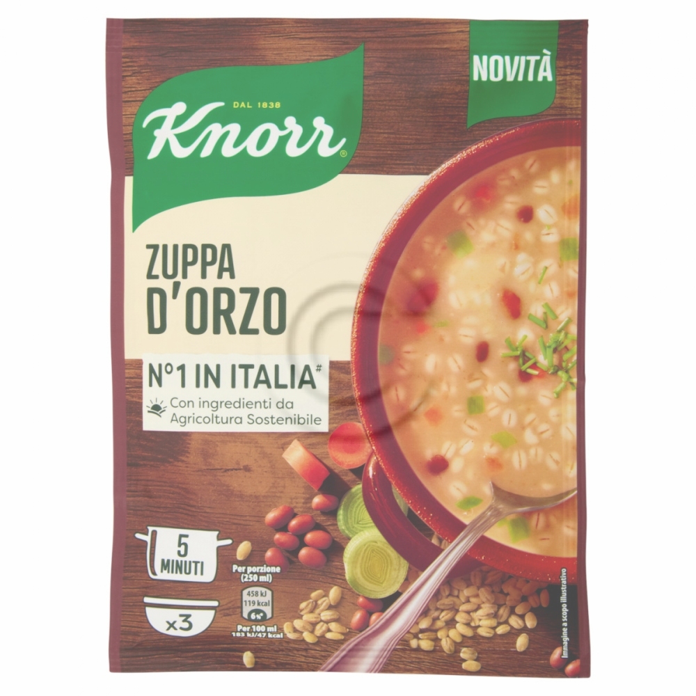 Knor zuppa d'orzo