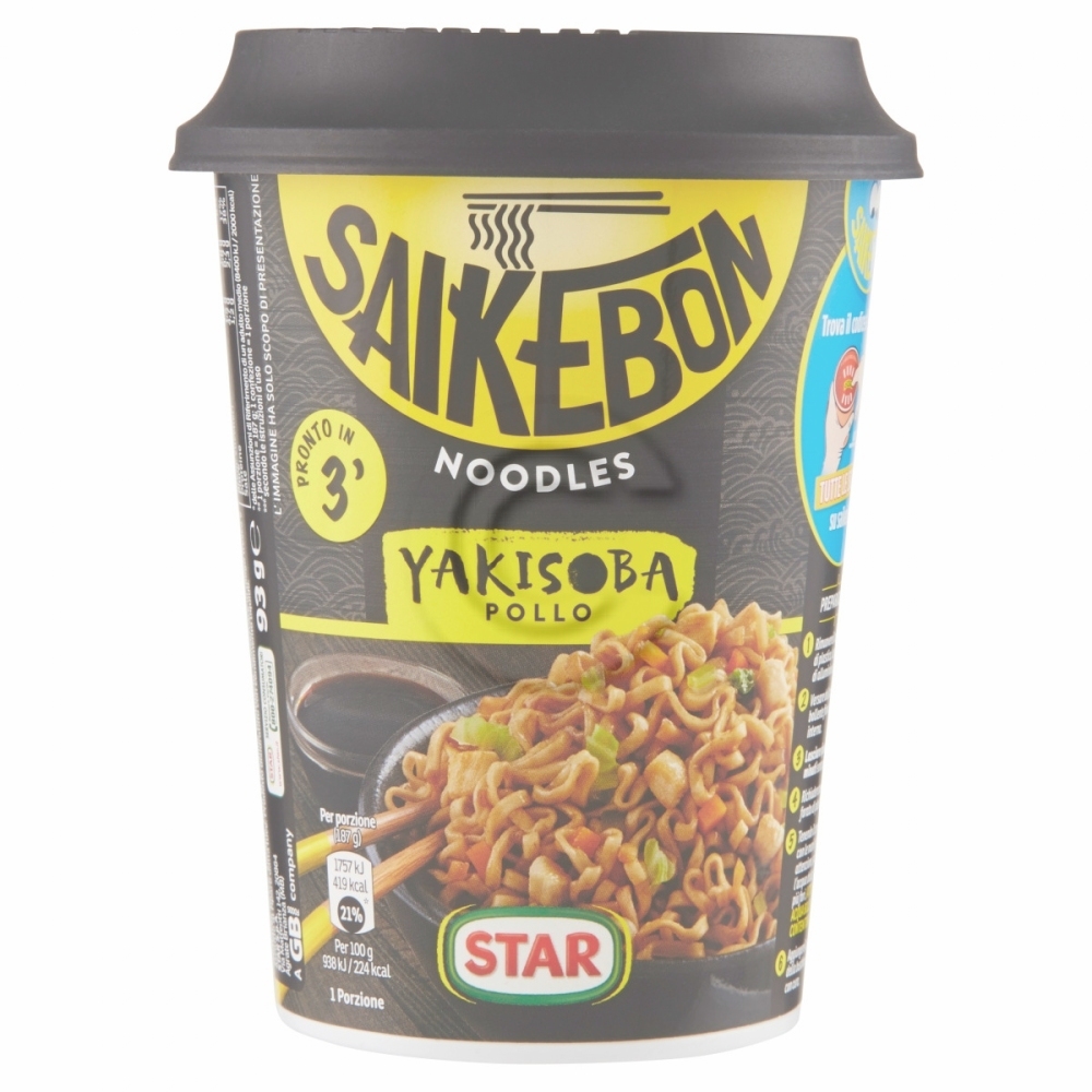 Star yakisoba pollo