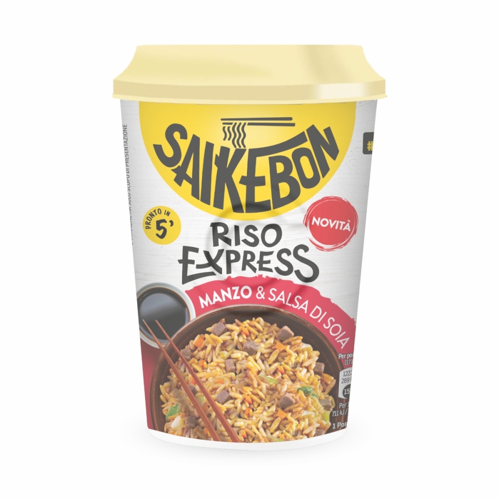 Saikebon riso manzo&soia