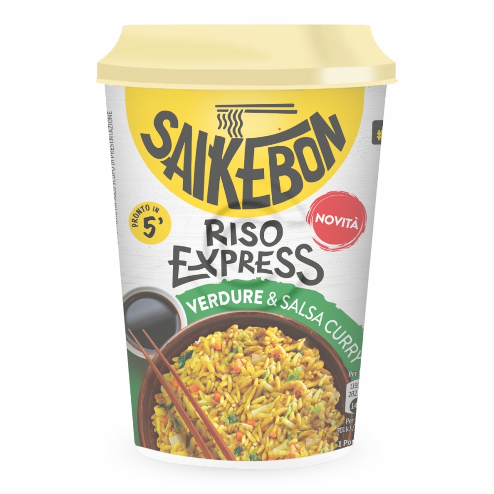 Saikebon riso verd&curry