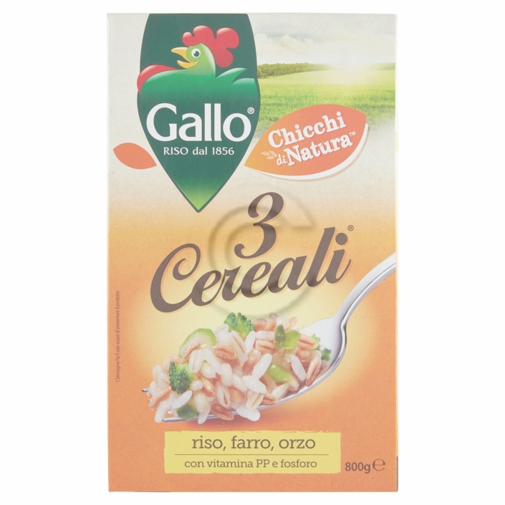 Riso gallo 3 cereali