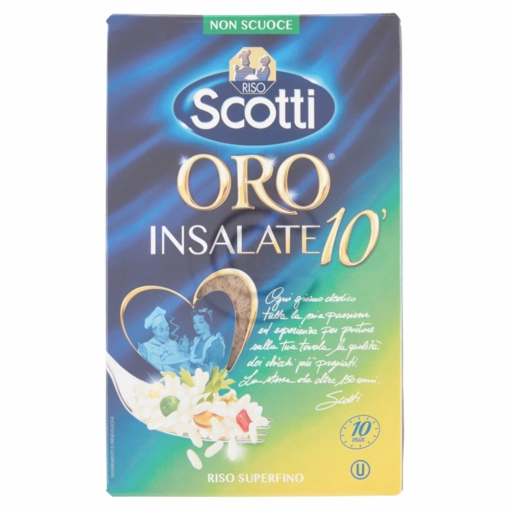 Riso scotti oro insal. 