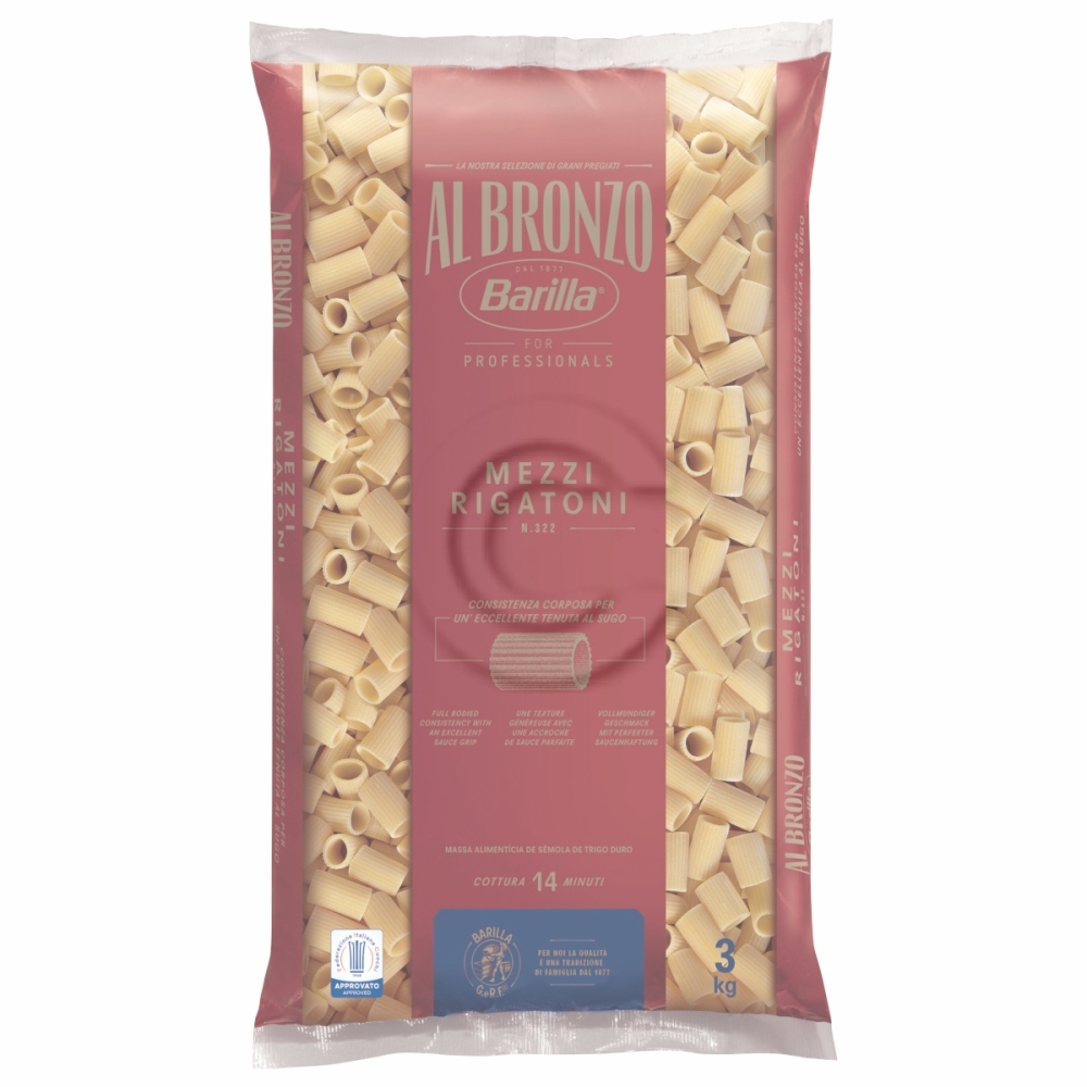 Bar bronzo fs m. rigatoni