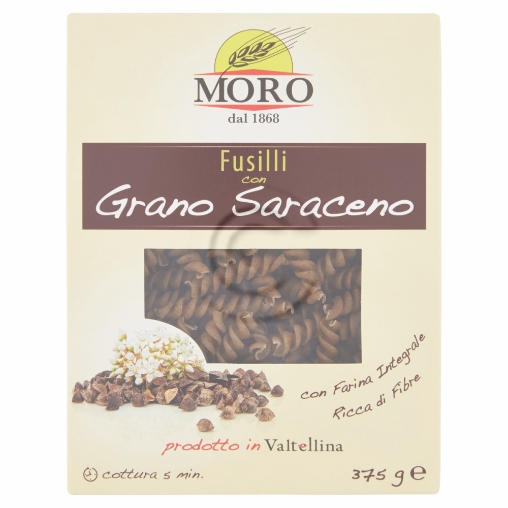 Fusilli grano sarac. moro