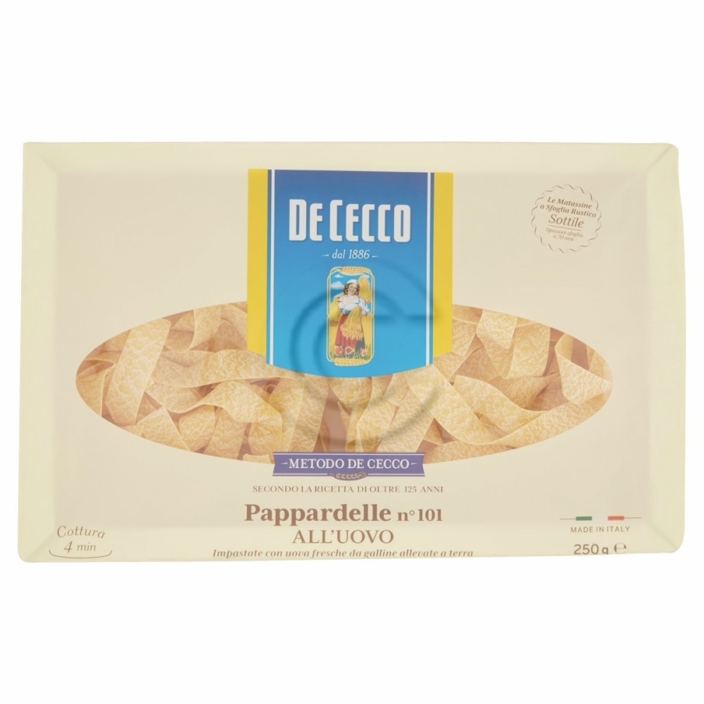 De cecco pappardelle uovo