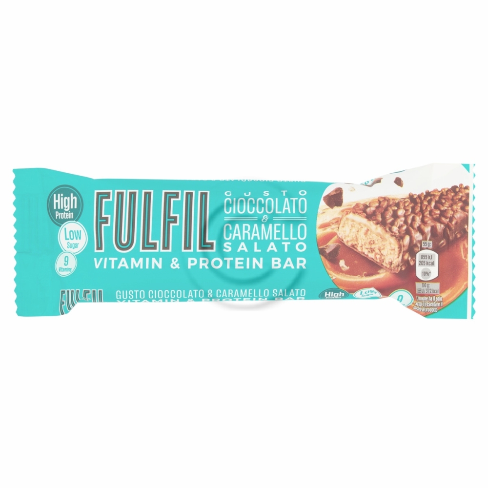Fulfil barr. caramello sal