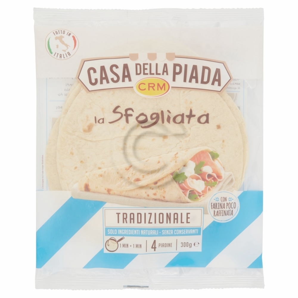Piadine sfogliata crm