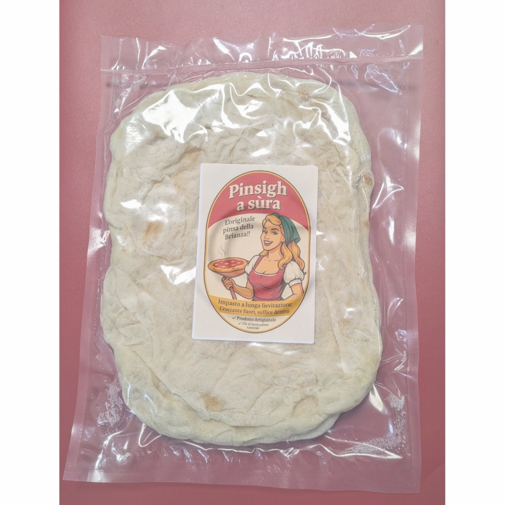 Base pinsa bianca x2