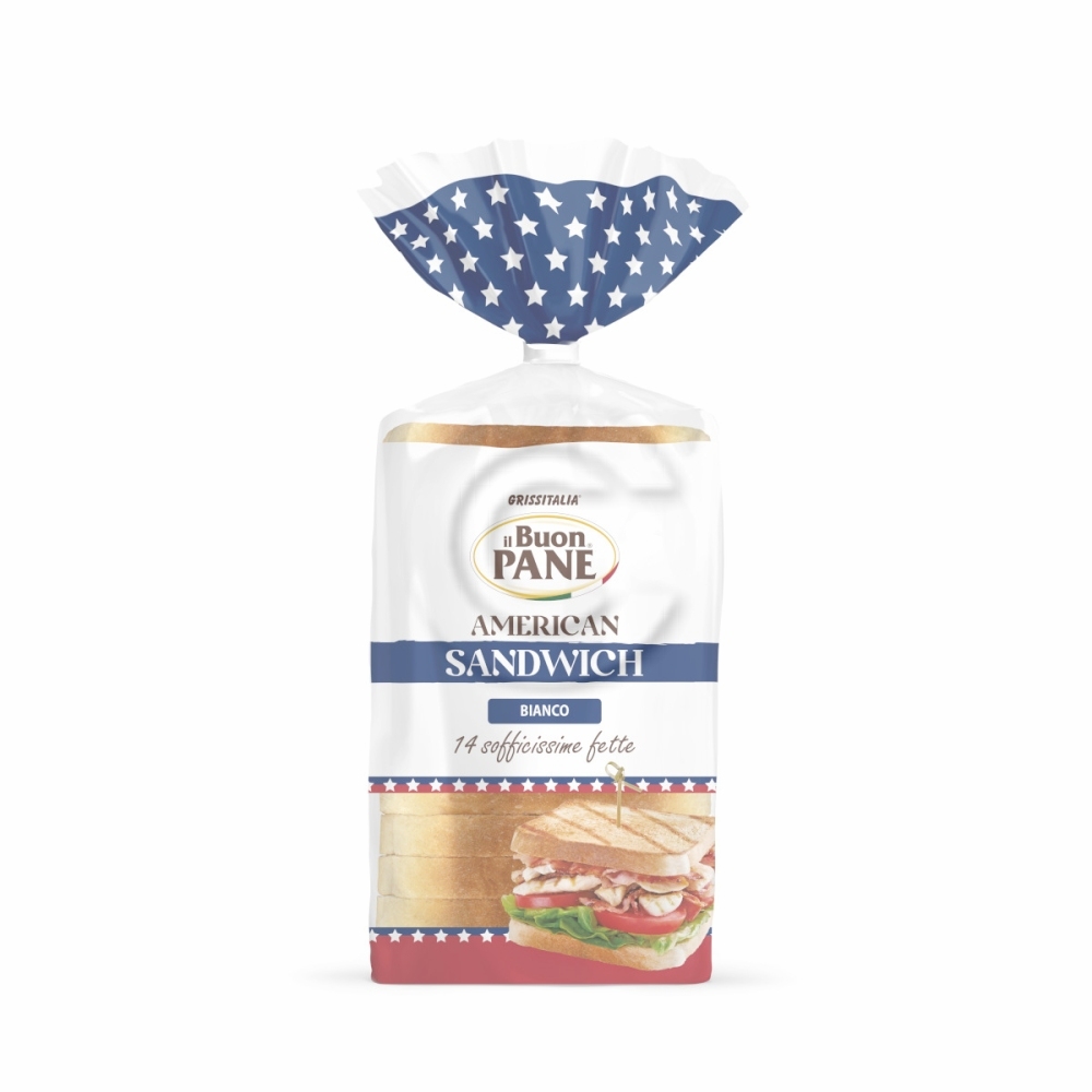 American sandwich bianco