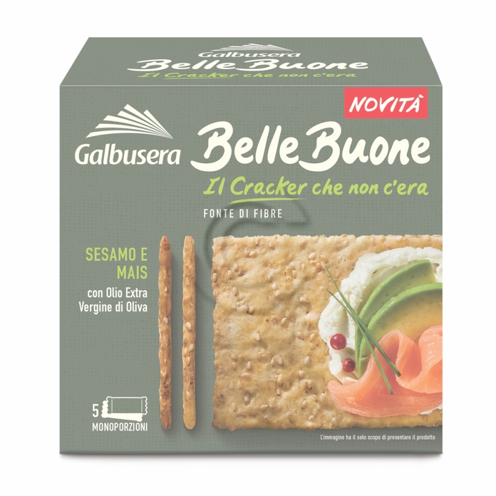 Galb. cracker sesamo/mais