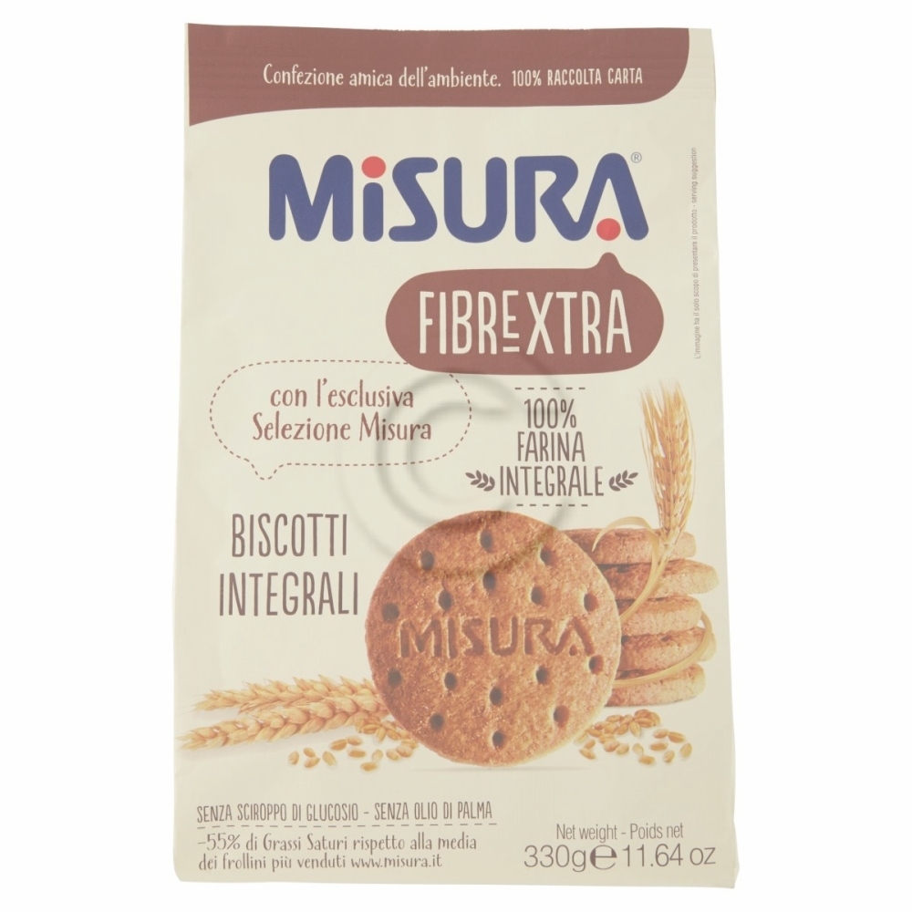 Misura biscotti integrali