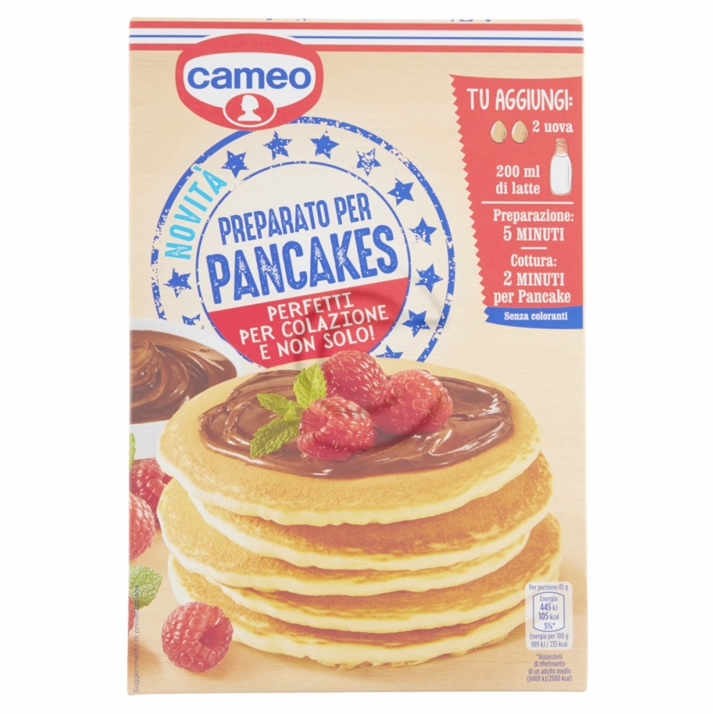 Cameo preparato pancake