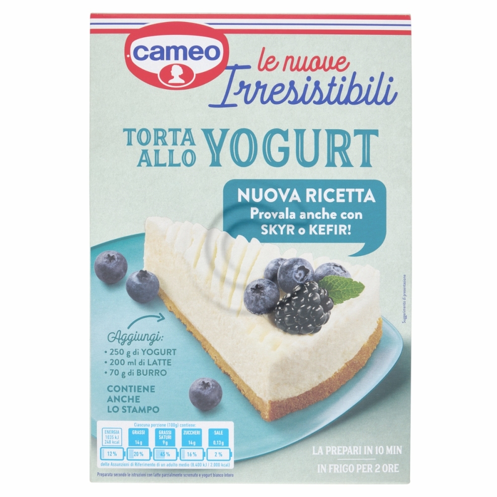 Cameo torta yogurt