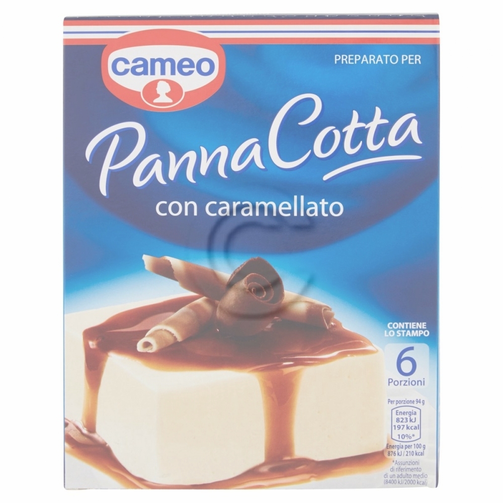 Cameo panna cotta