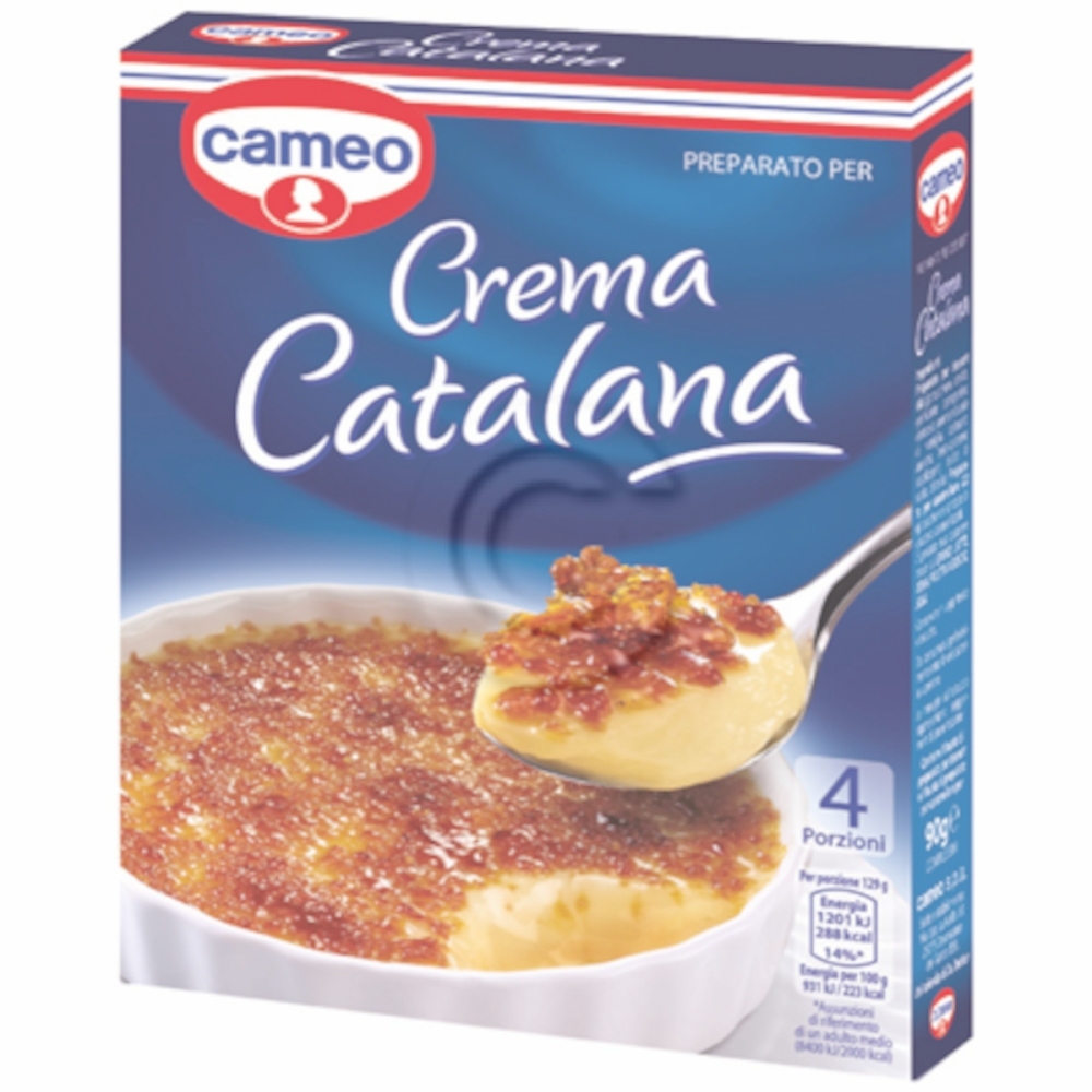 Cameo crema catalana