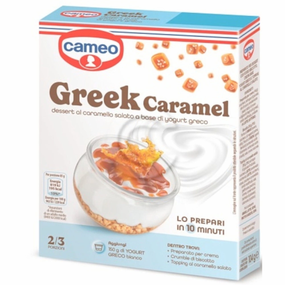 Cameo greek caramel dess. 