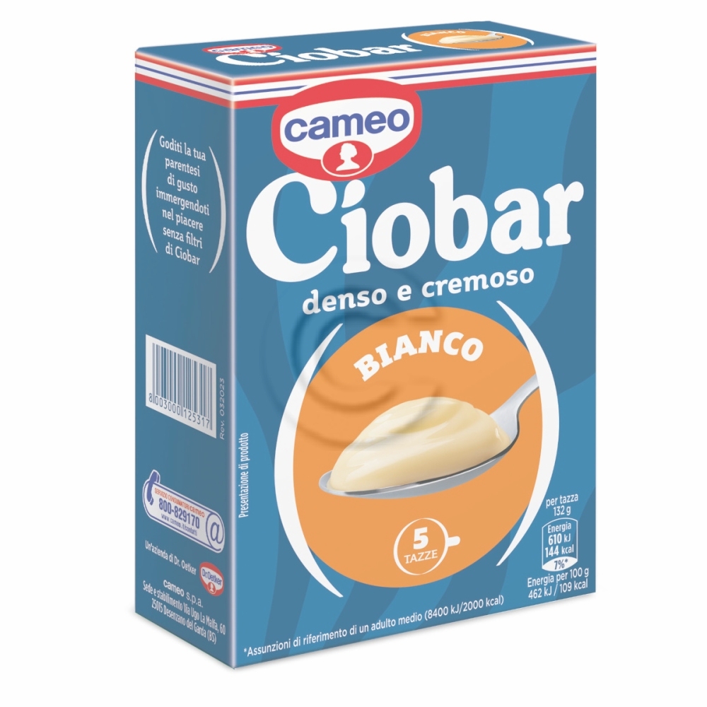 Cameo ciobar bianco 5bs