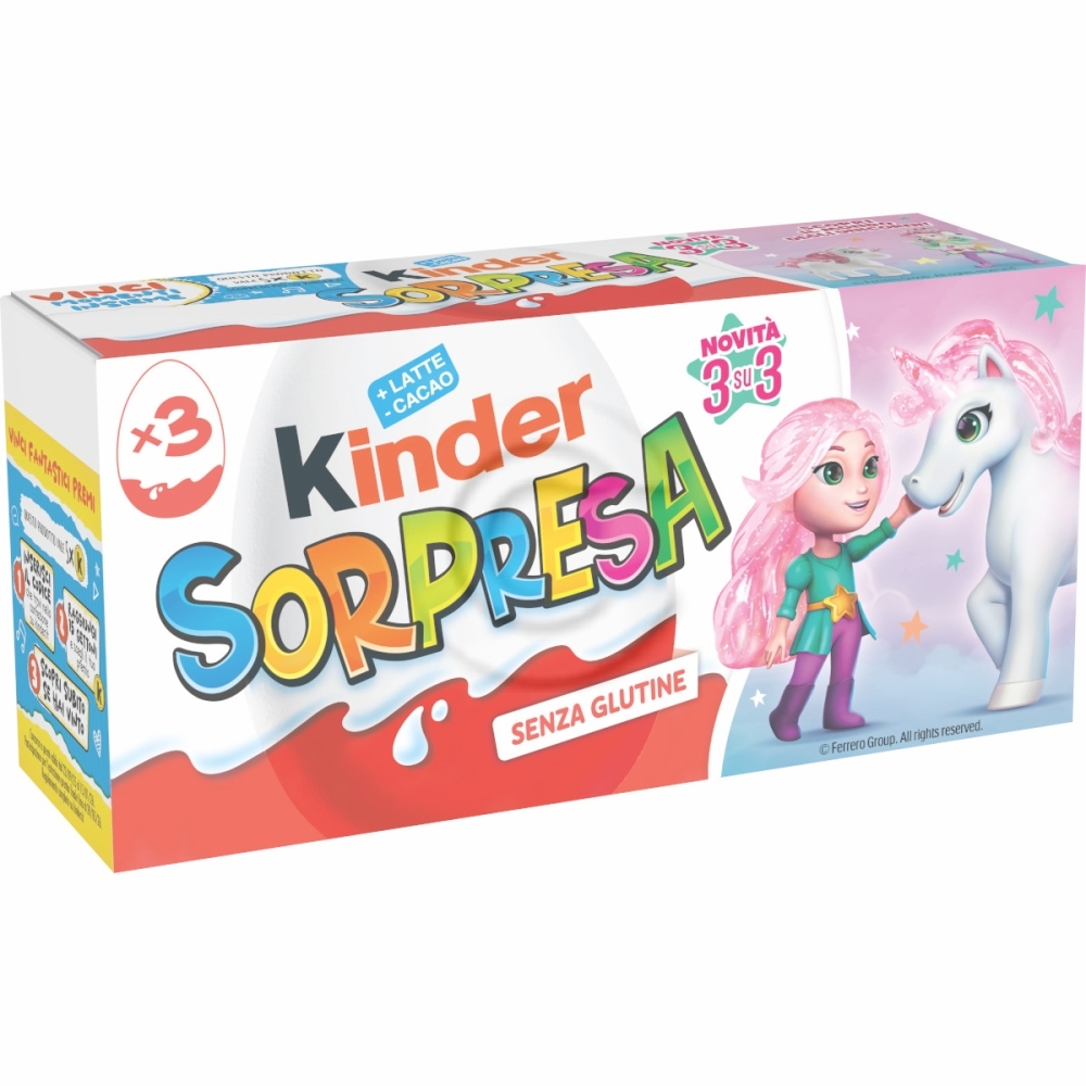 Ferr. uovo kinder tris f. 