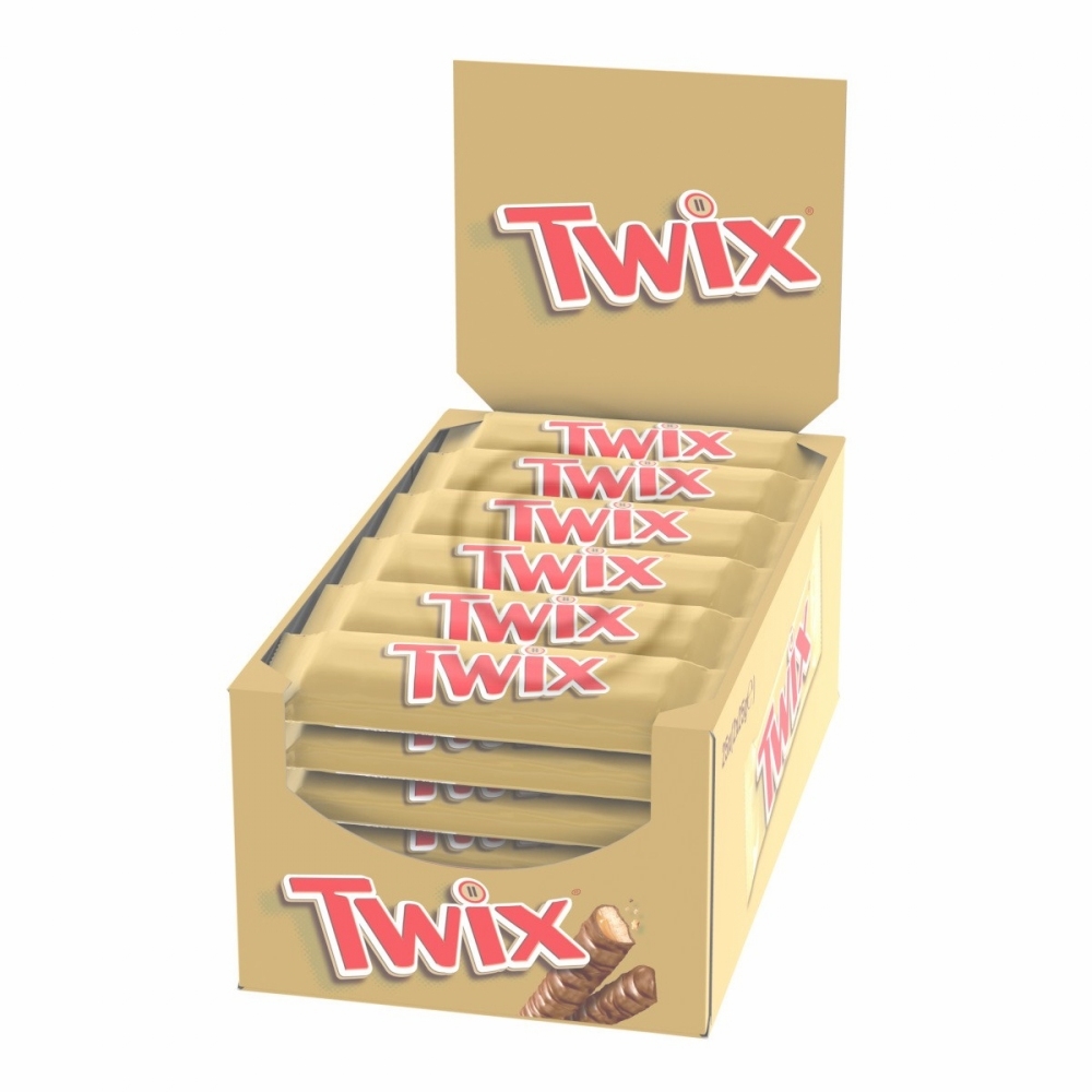 Twix singolo box 25 pz