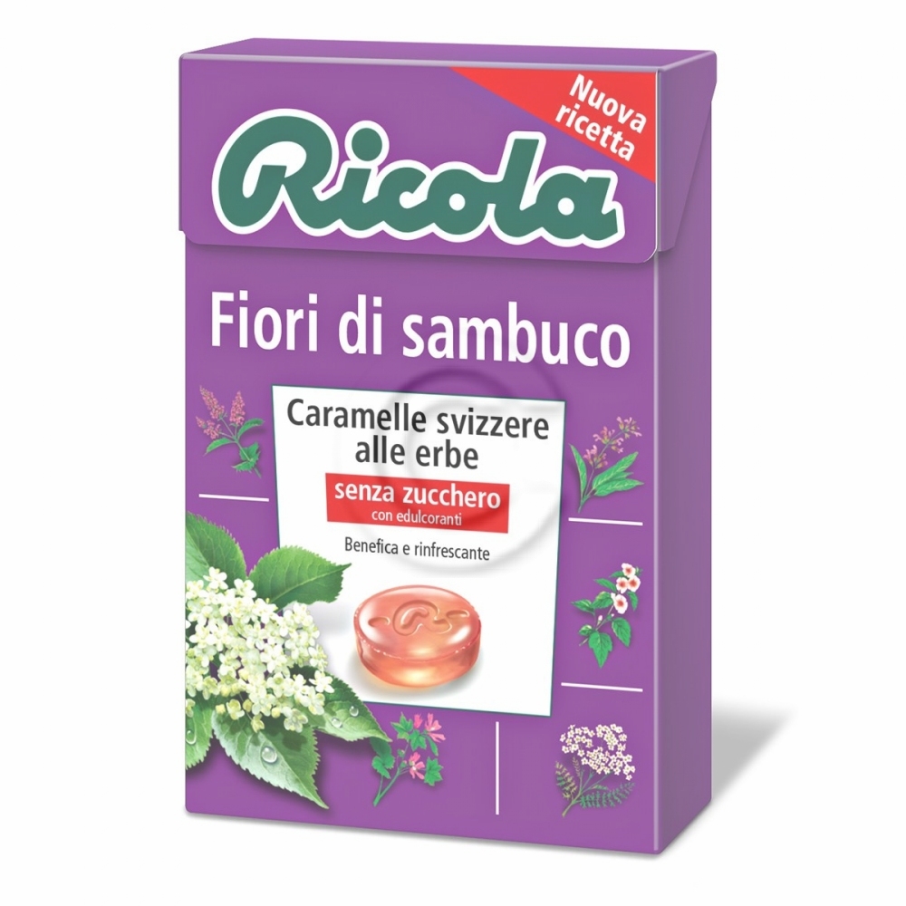Ricola ast. fiori sambuco