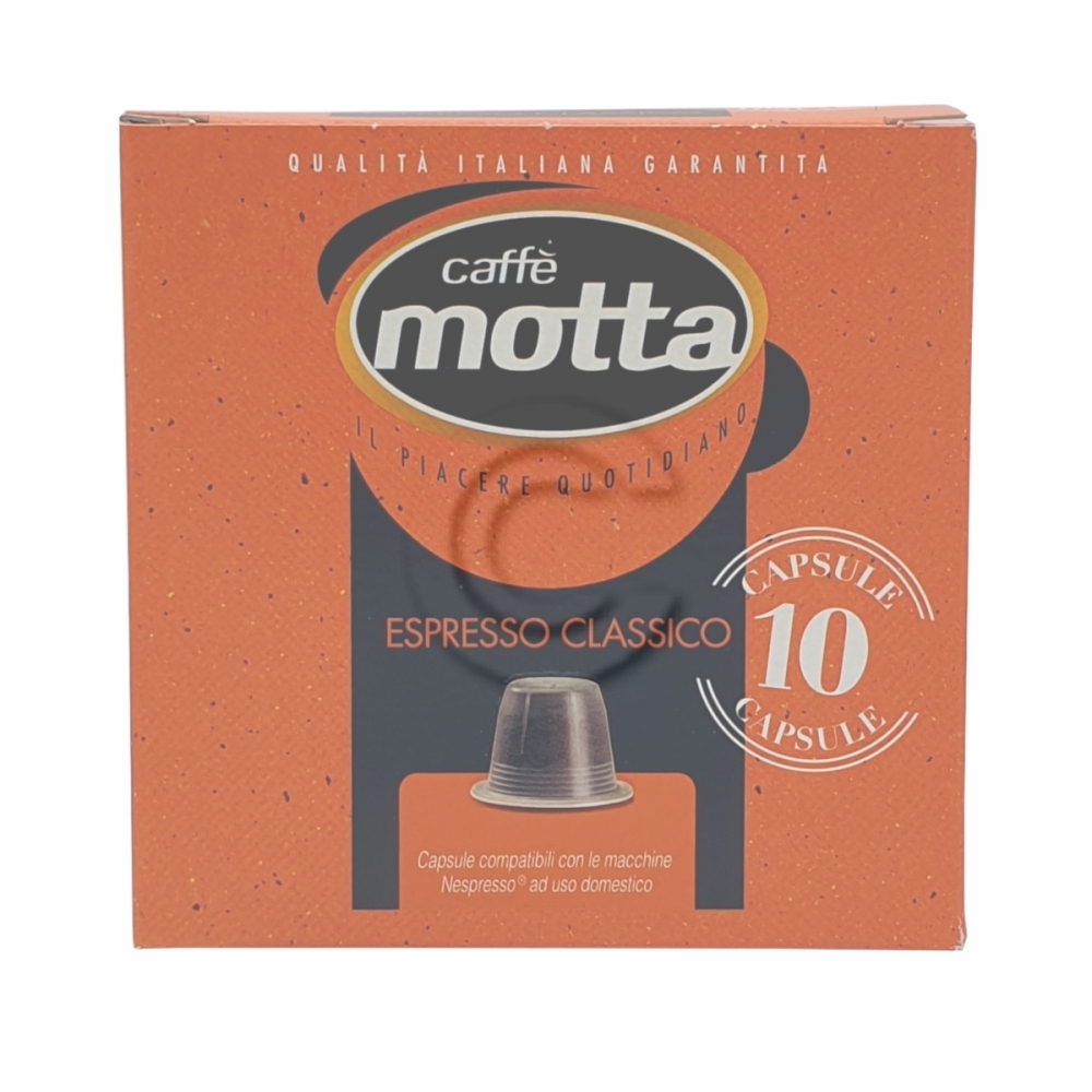 Caffe'motta caps clas. x10