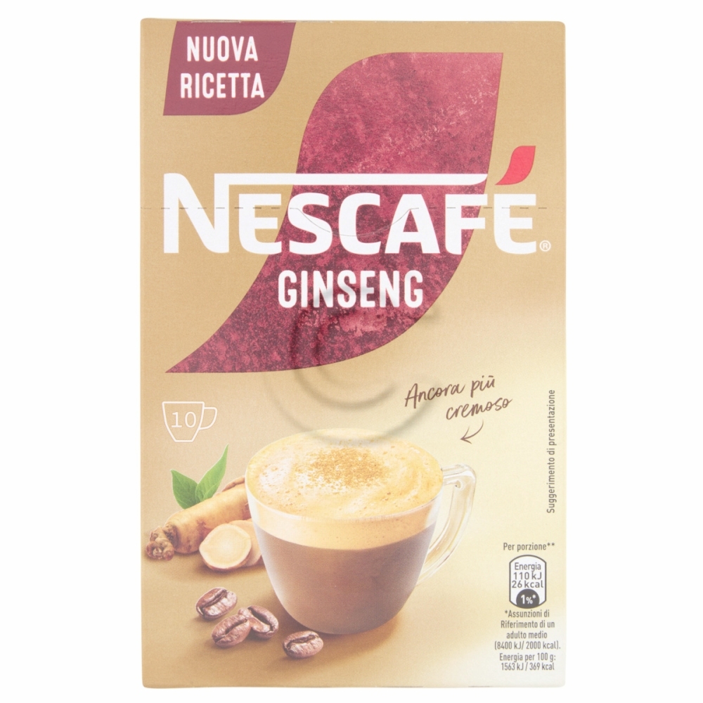Nescafe' ginseng coffee