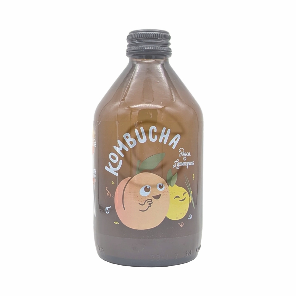 Kombucha pesca lemongrass