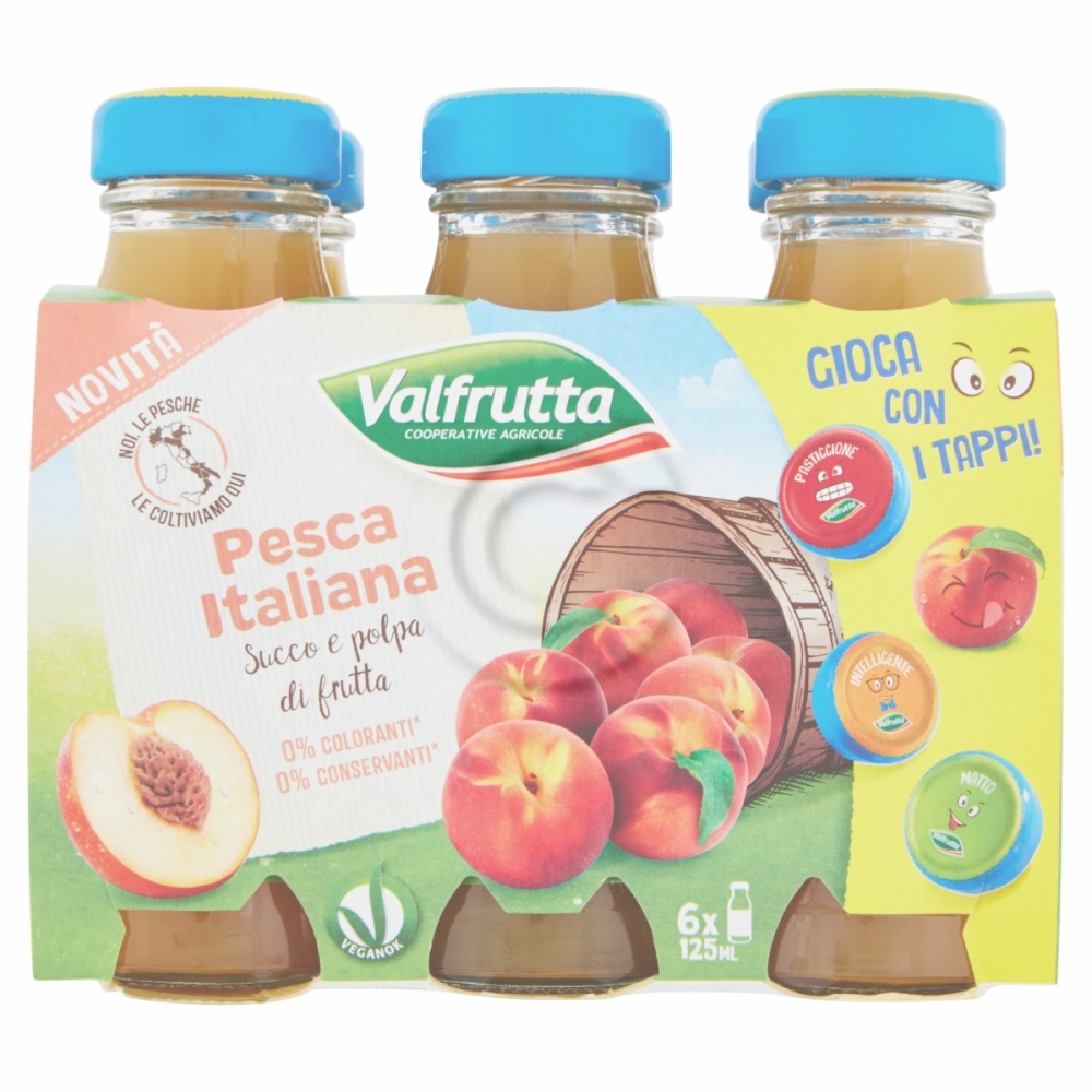 Valf succo e polpa pesca