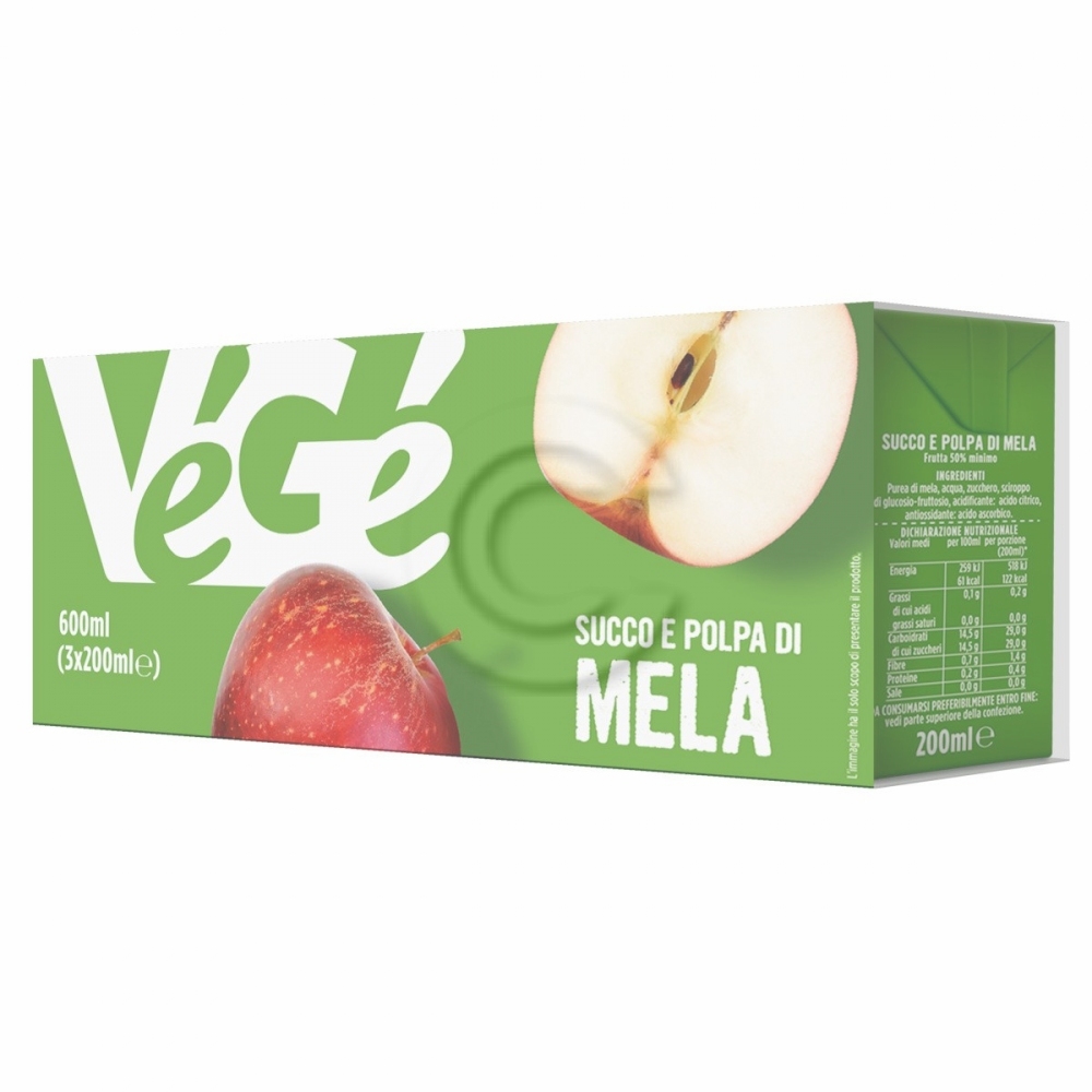 Vege' succo polpa mela