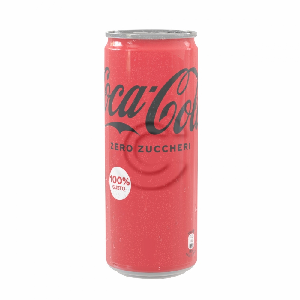 Coca cola zero lattina