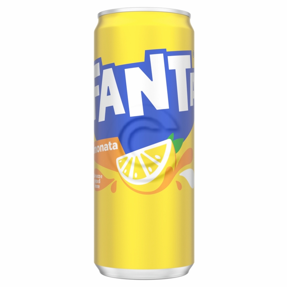 Fanta limonata lattina