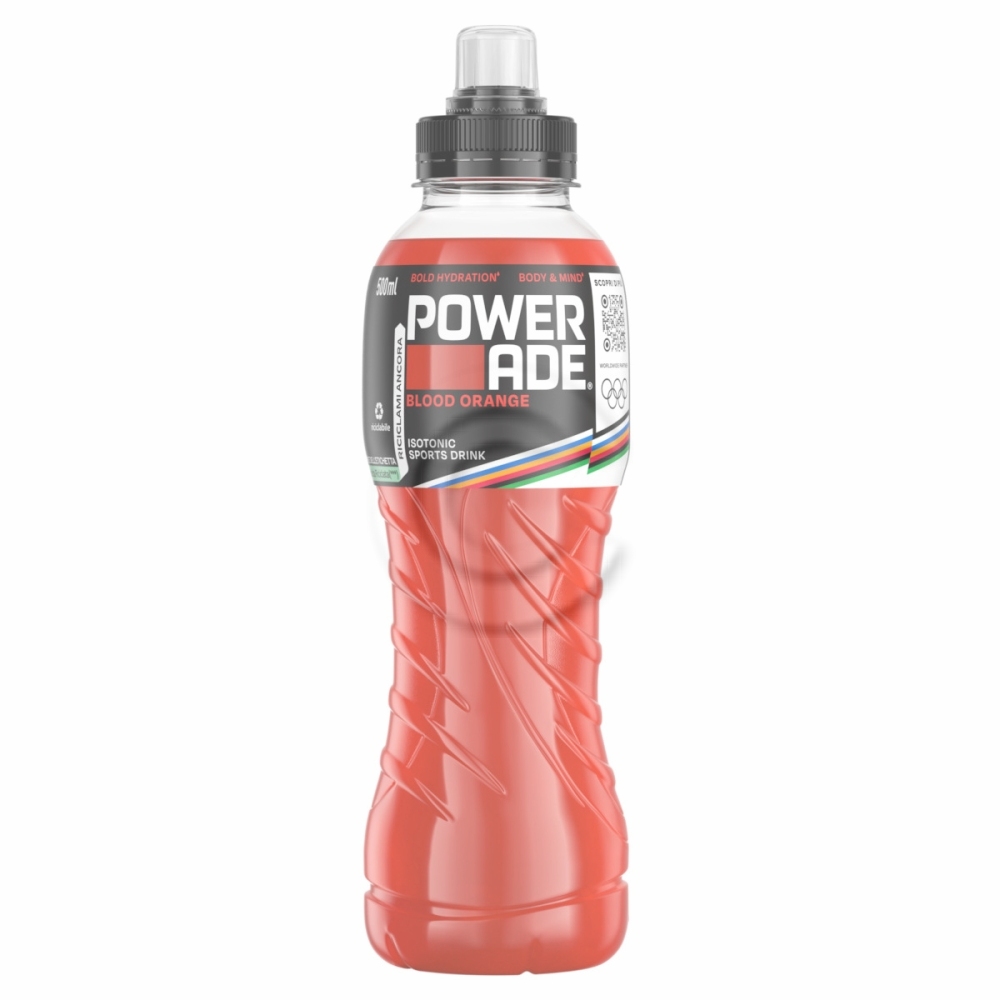 Powerade orange red