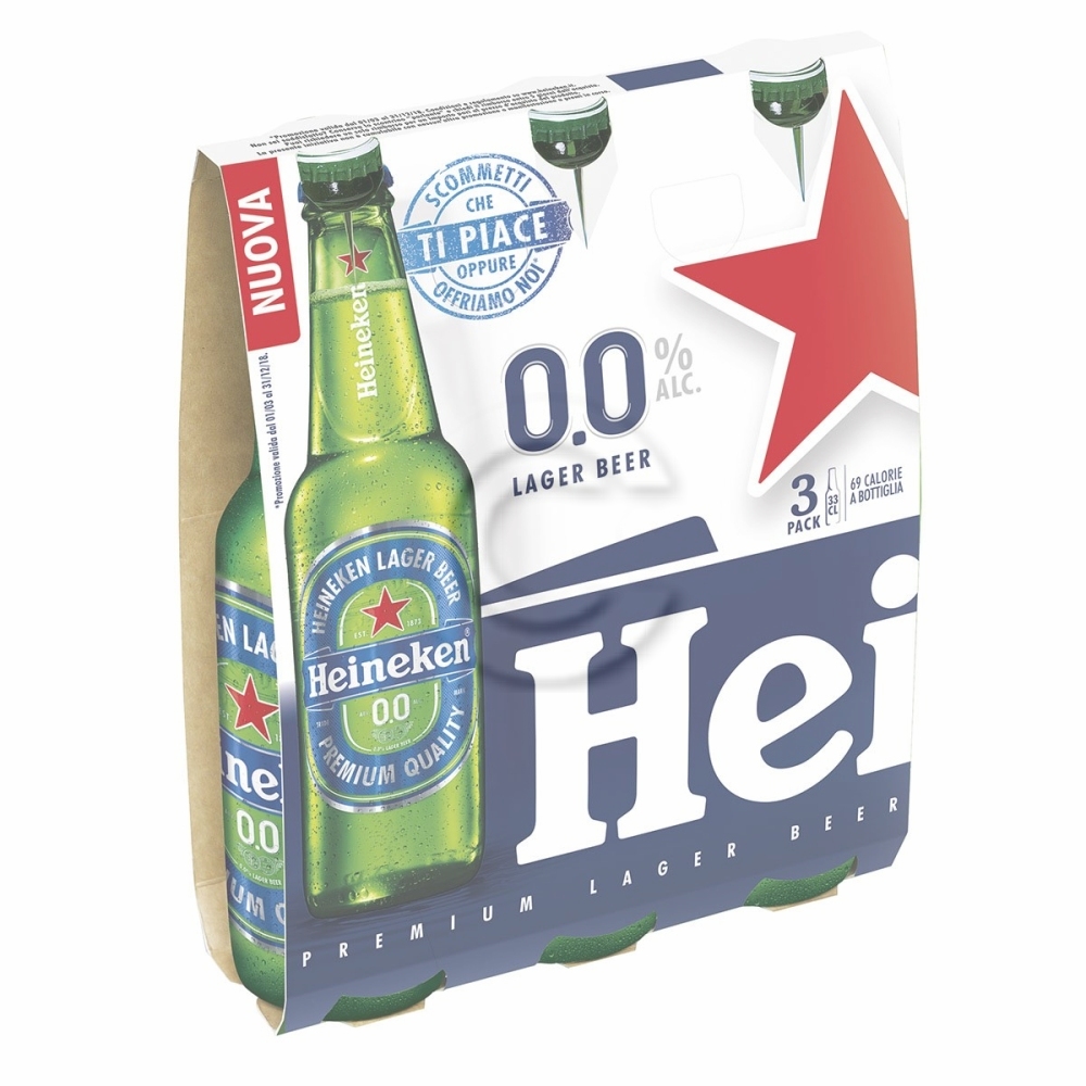 Birra heineken 0. 0. 